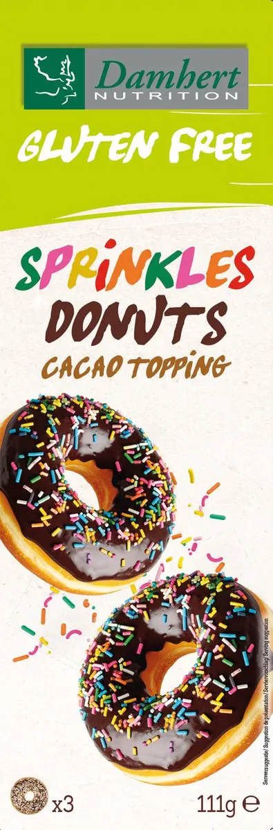 Damhert Glutenvrije Sprinkles Donuts