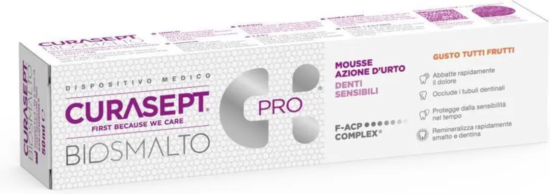 Curasept Biosmalto Mousse Sensitive 50ml