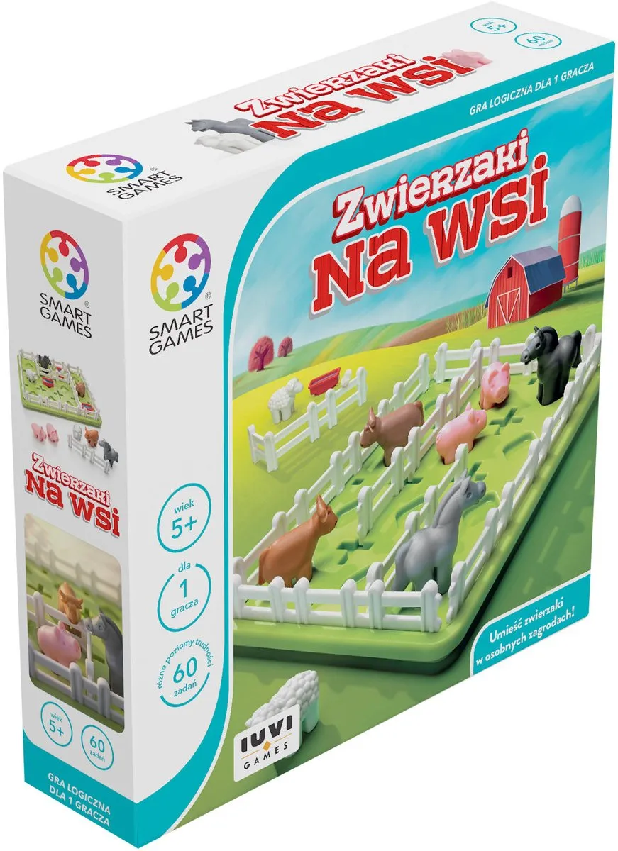 SmartGames Zwierzaki Na Wsi Puzzel