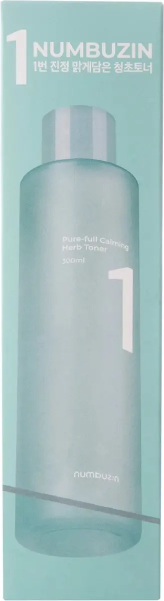 Numbuzin No.1 Pure-Full Calming Herb Toner 300ml