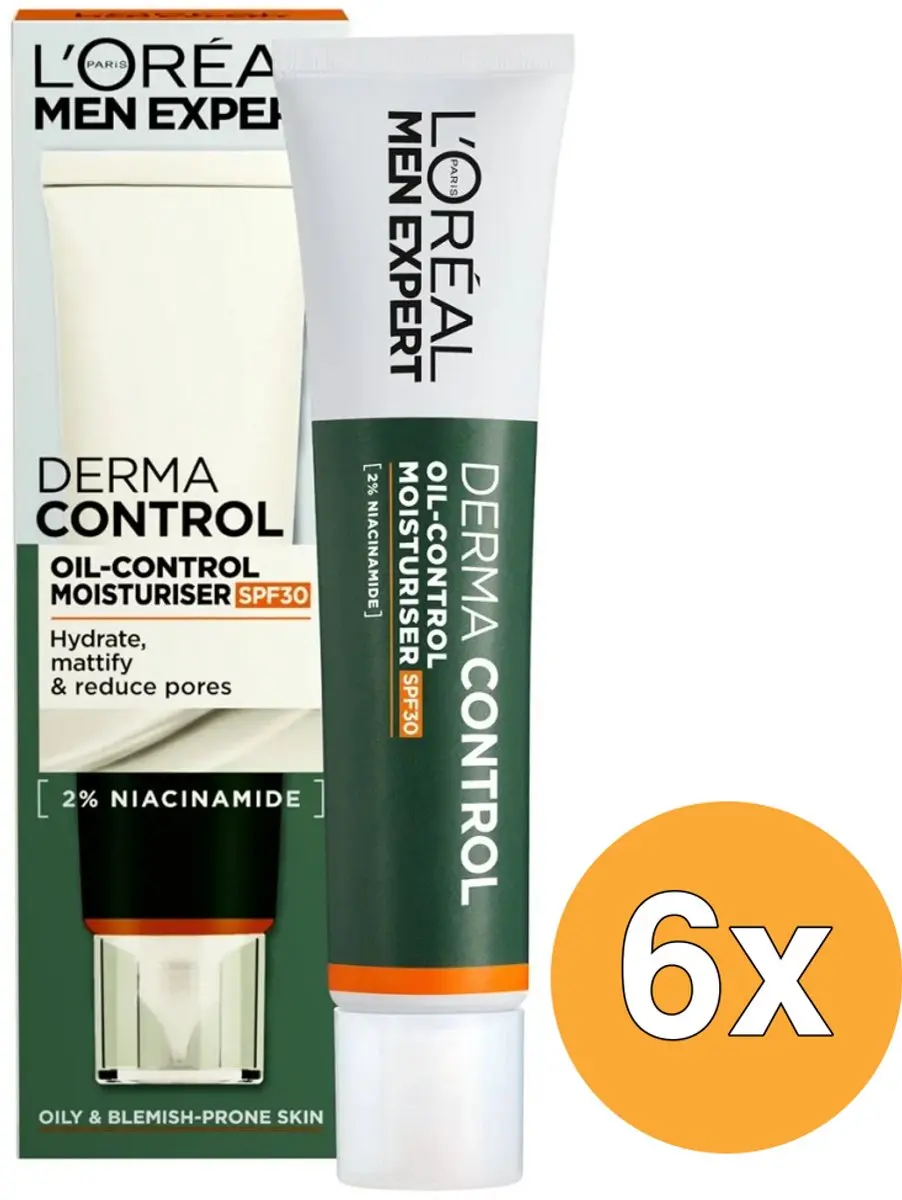 L'Oréal Paris Men Expert Derma Control Oil Control Moisturiser SPF30