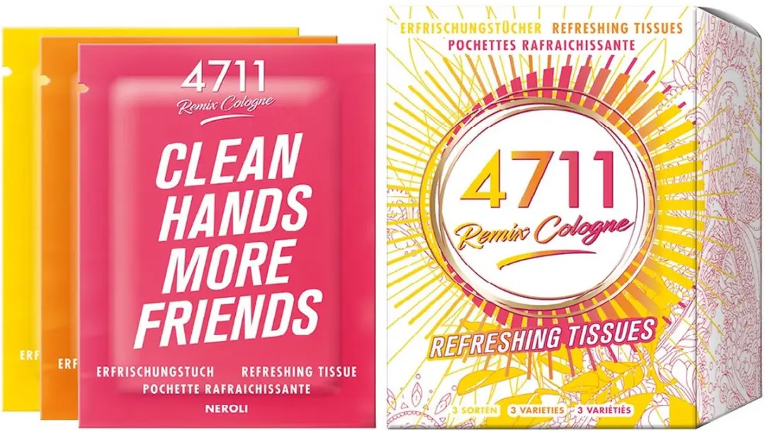 4711 Remix Cologne Verfrissende Tissues - 10 Stuks