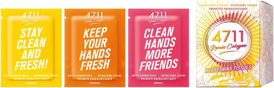 4711 Remix Cologne Verfrissende Tissues - 10 Stuks