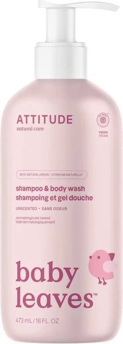 Attitude Baby Leaves Shampoo & Body Wash 473ml