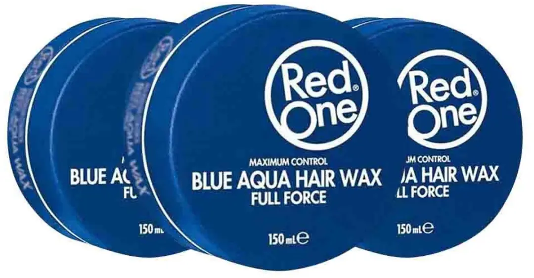 Red One Aqua Hair Wax Blue