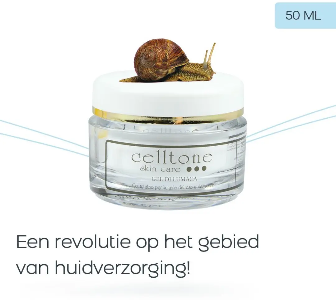 Celltone Slakkenslijmcrème 50ml - Anti-rimpel & Acneverzorging