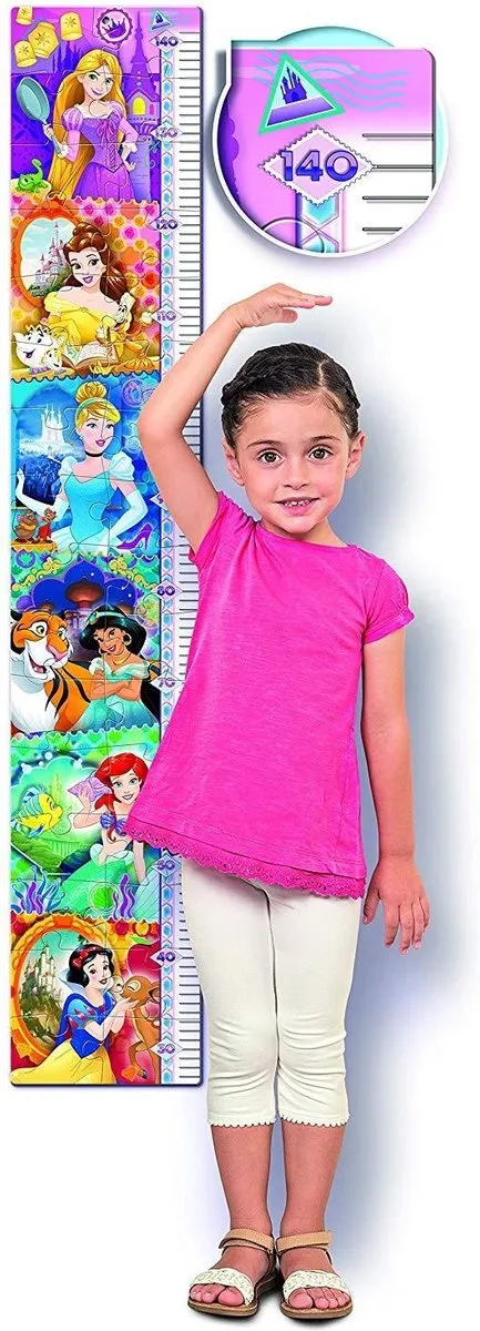 Clementoni Disney Princess Measure Me Kinderpuzzel 30 Stuks - Multicolor - afbeelding 4 van 6