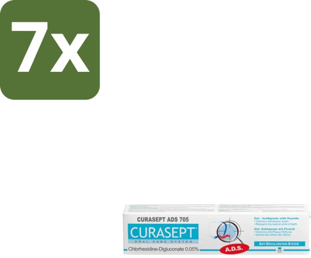 Curasept ADS 705 CHX Tandpasta 75ml