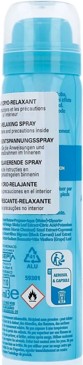 Akileine Cryo Relaxing Spray 75ml