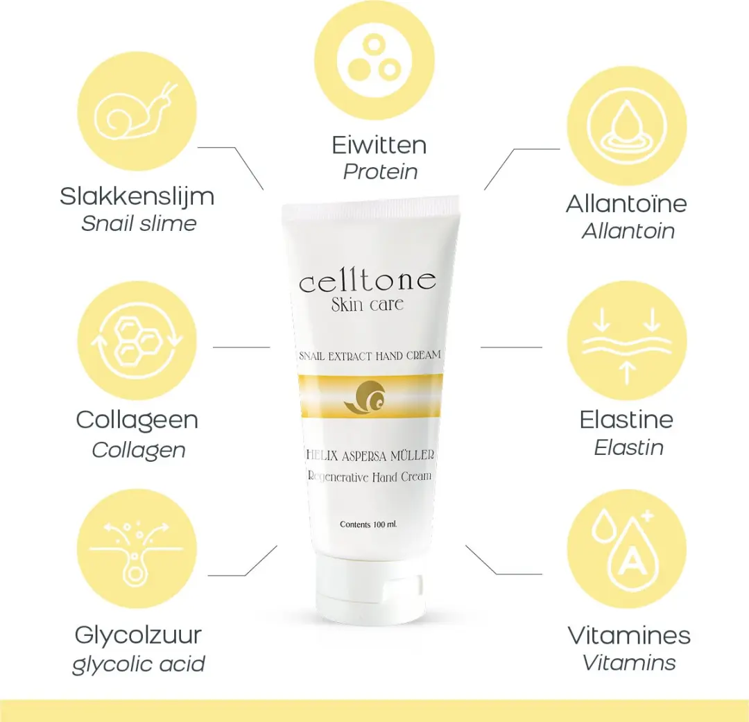 Celltone Slakkenslijmcrème Handcreme 100ml