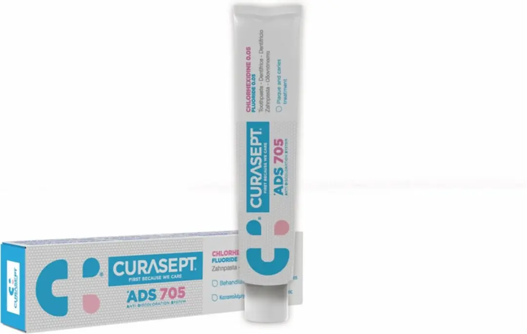 Curasept ADS 705 Gel-Tandpasta CHX 0,05% 75ml
