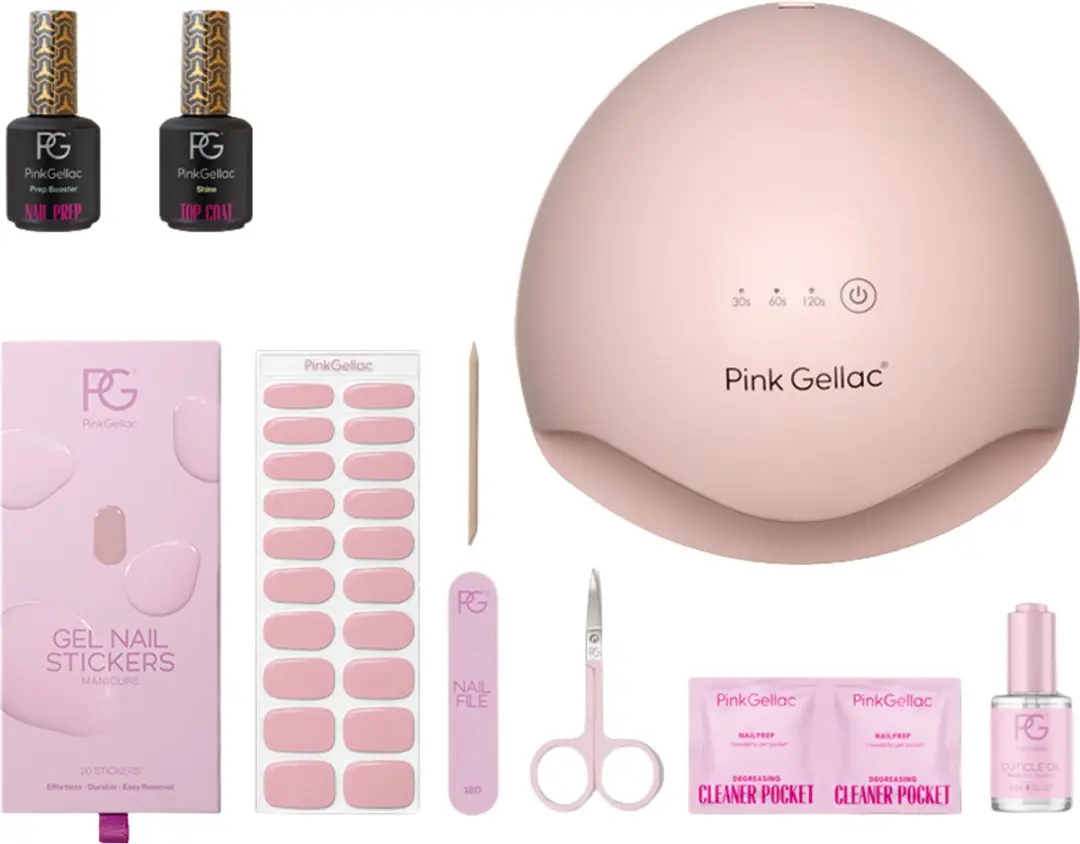 Pink Gellac Gel Stickers Starterspakket