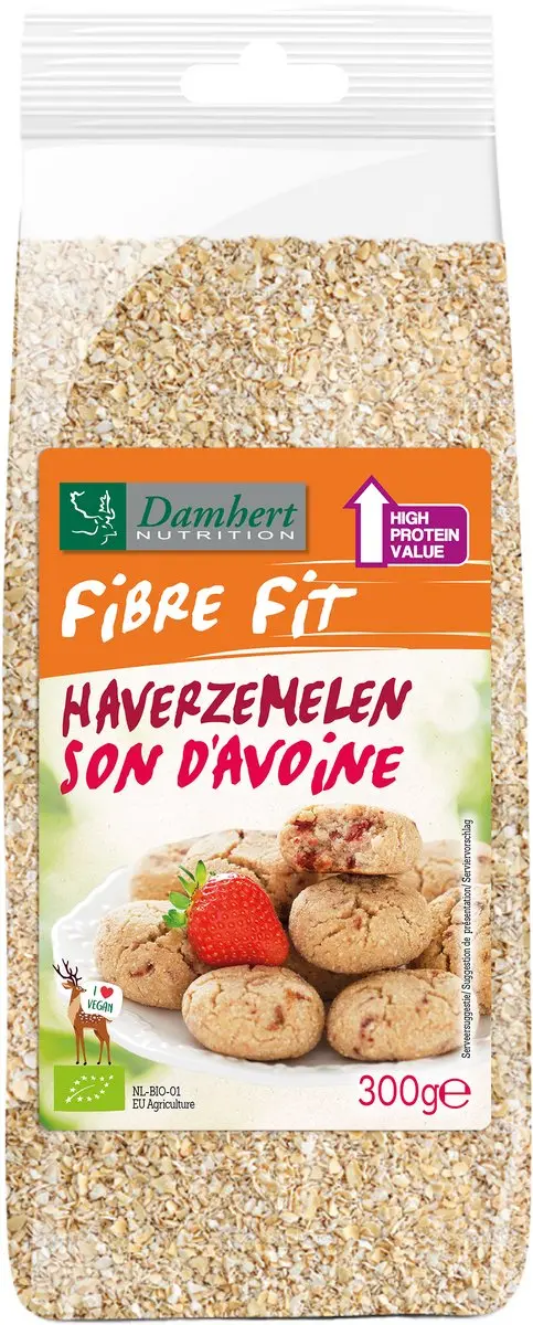 Damhert Fibre Fit Haverzemelen 300g