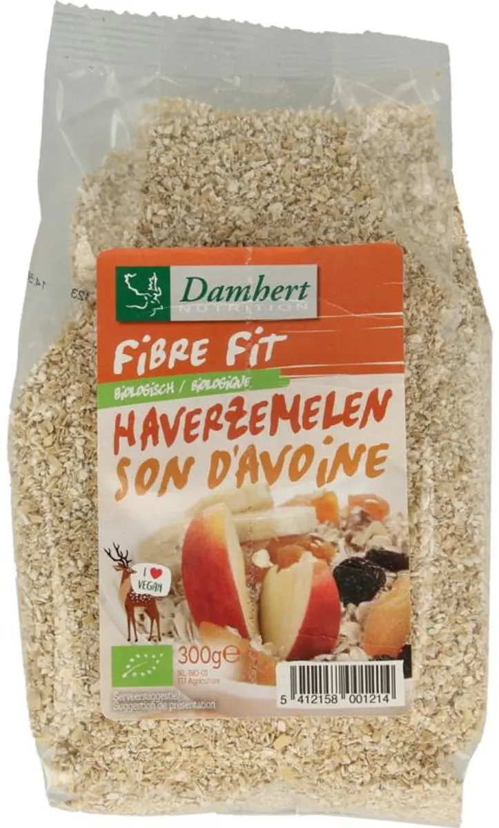 Damhert Fibre Fit Haverzemelen 300g