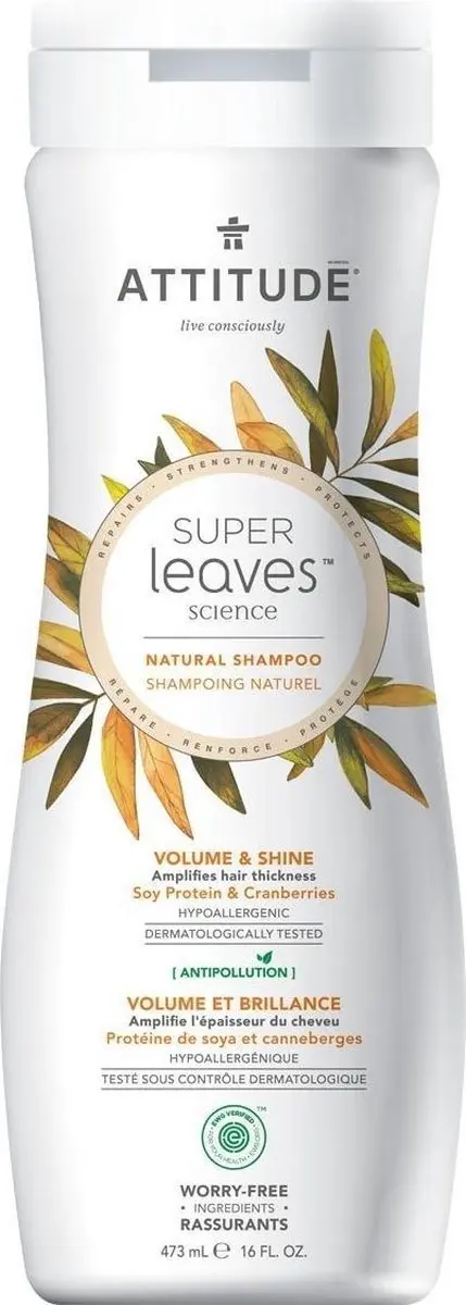 Attitude Super Leaves Shampoo Volume & Shine 473ml