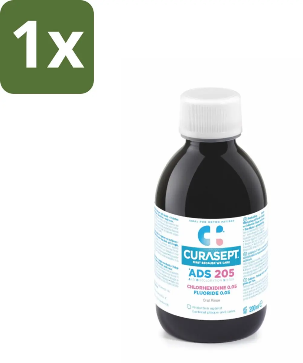 Curasept Mondspoeling 0,05% CHX 200ml