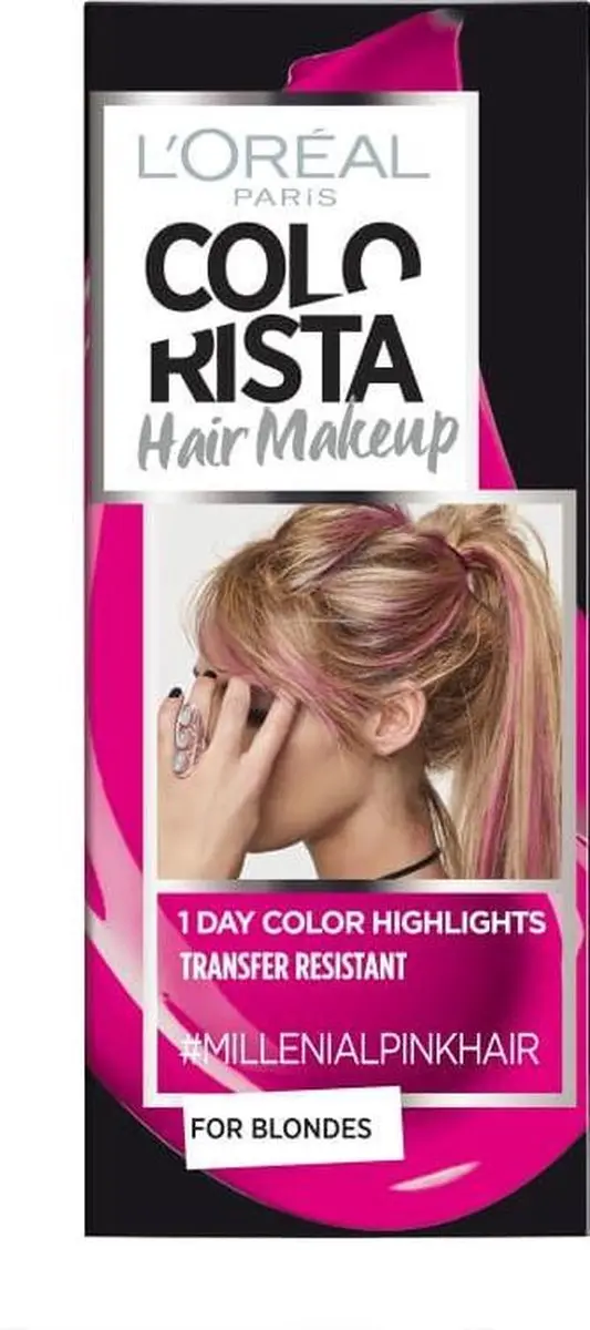 L'Oréal Paris Colorista Hair Makeup Millennial Pink