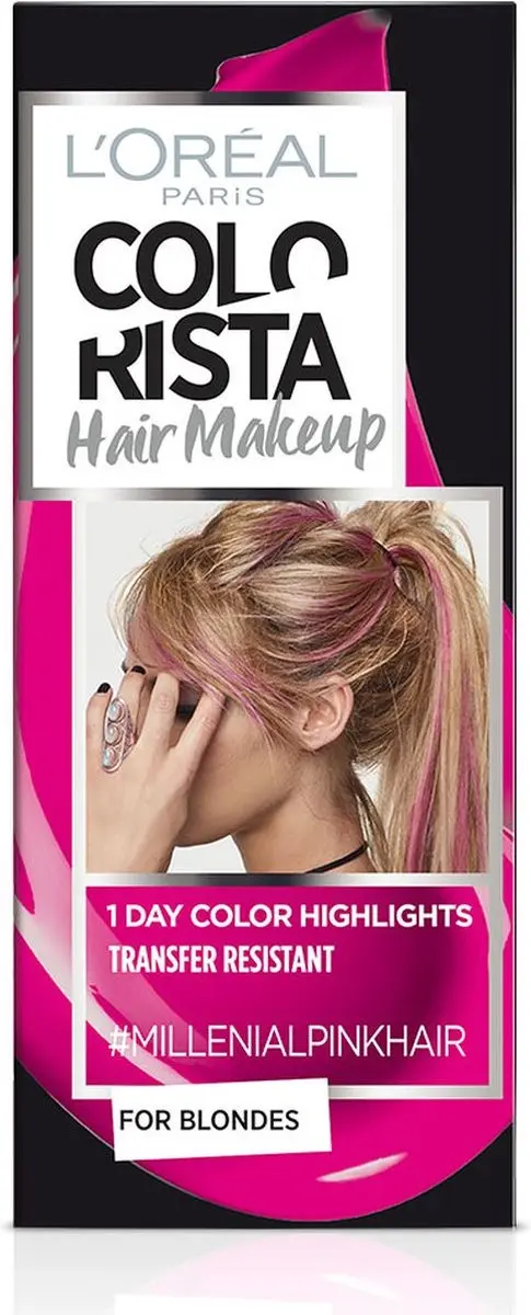 L'Oréal Paris Colorista Hair Makeup Millennial Pink