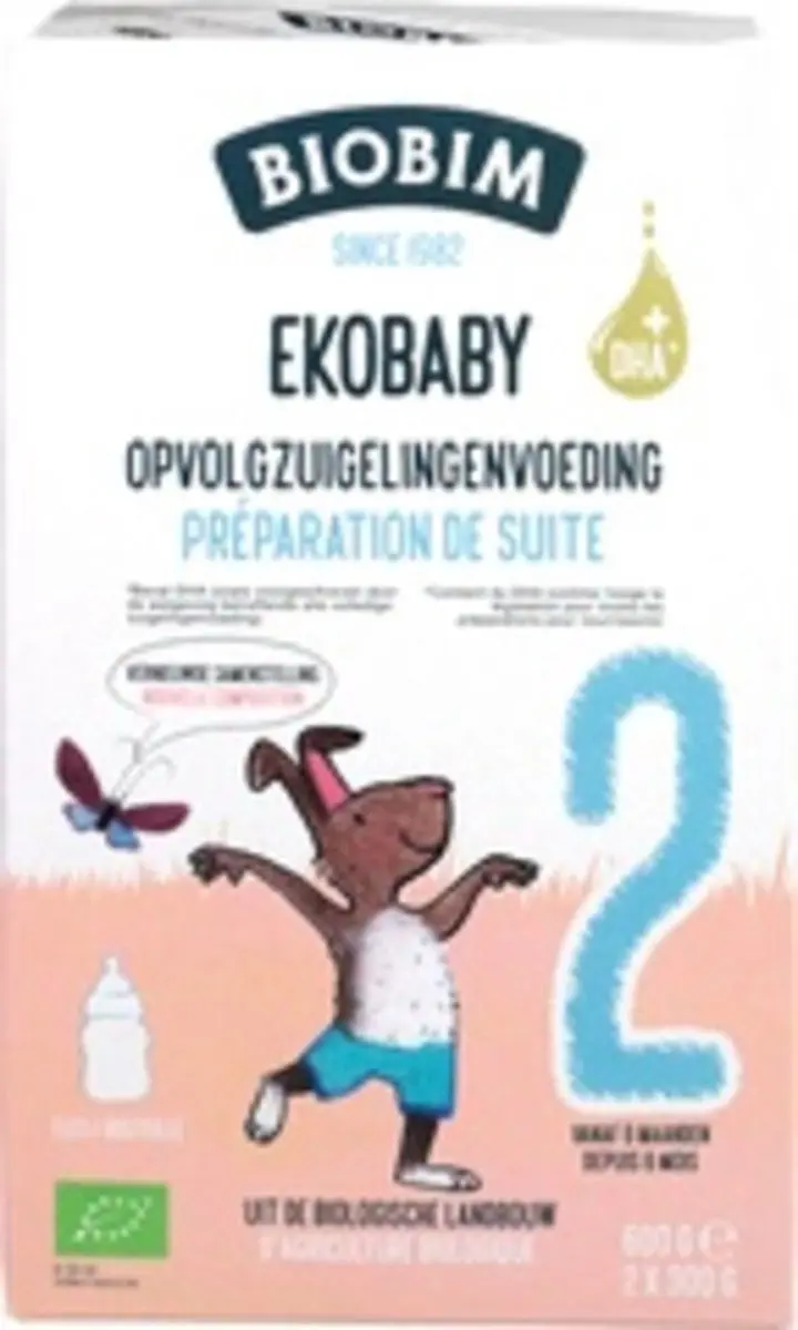 Biobim Ekobaby Zuigelingenvoeding 600g