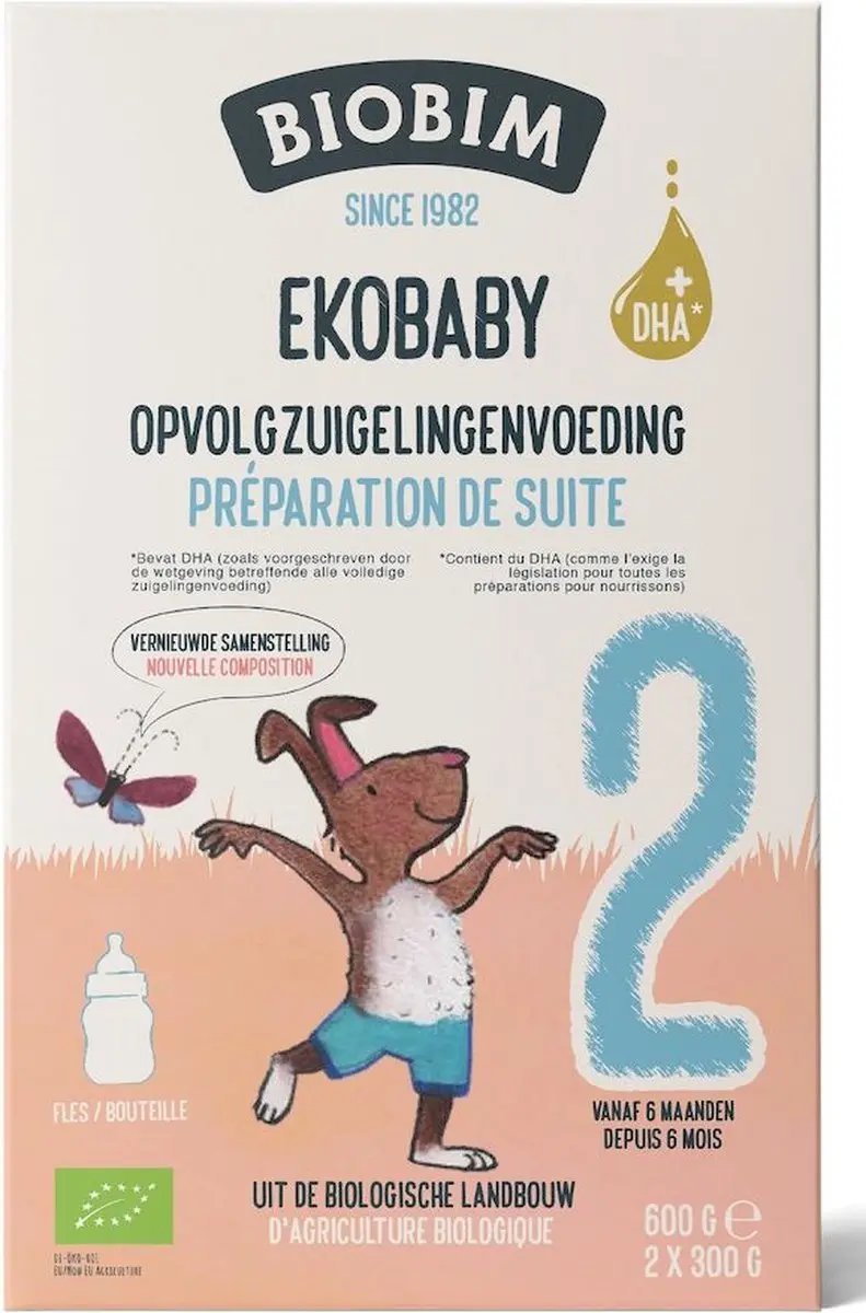 Biobim Ekobaby Zuigelingenvoeding 600g