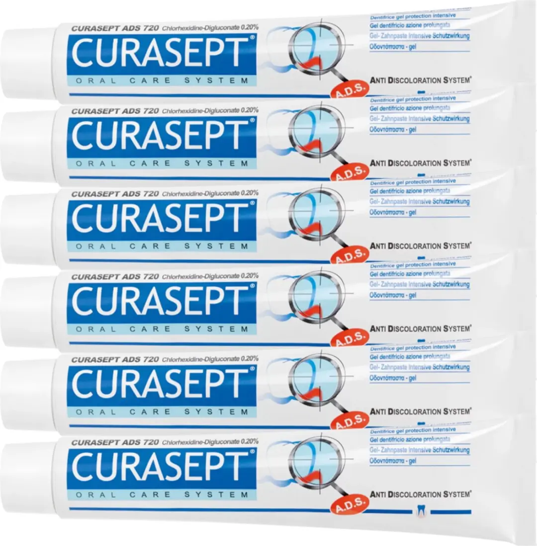 Curasept Tandpasta Gel ADS 720 Chloorhexidine 0,20%