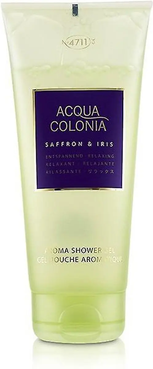 4711 Acqua Colonia Saffron & Iris Douchgel 200ml