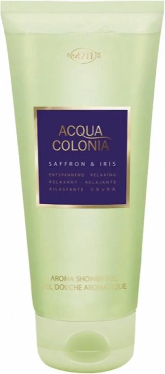 4711 Acqua Colonia Saffron & Iris Douchgel 200ml