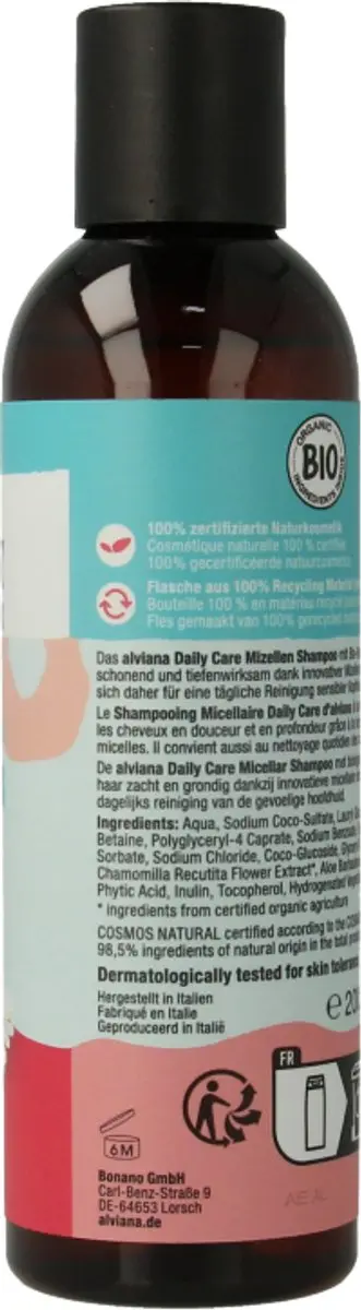 ALVIANA Shampoo Micellair 200ml