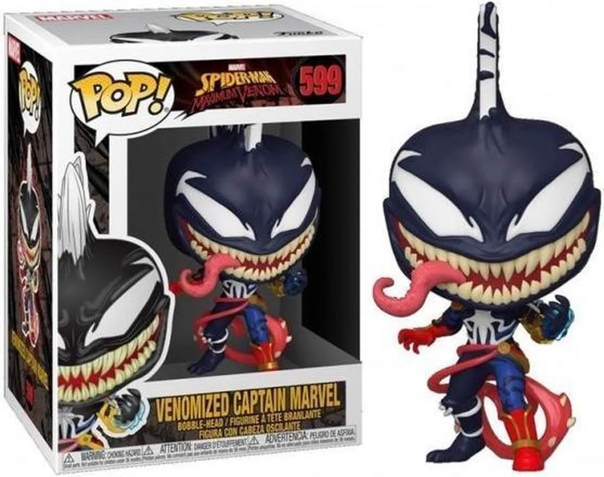 Funko Pop! Marvel Max Venom Captain Marvel 46456 - Multi