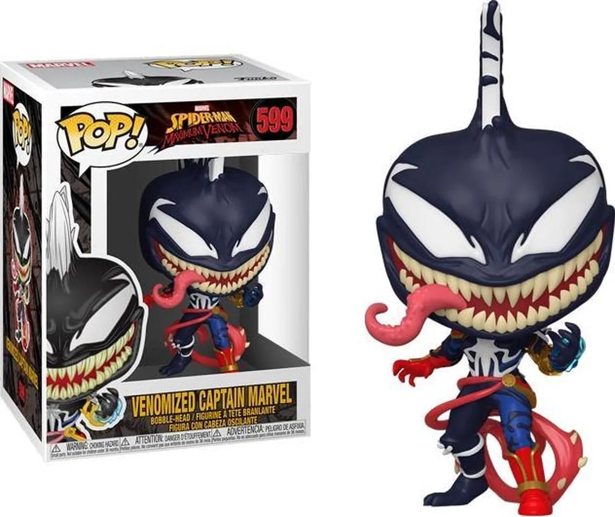 Funko Pop! Marvel Max Venom Captain Marvel 46456 - Multi