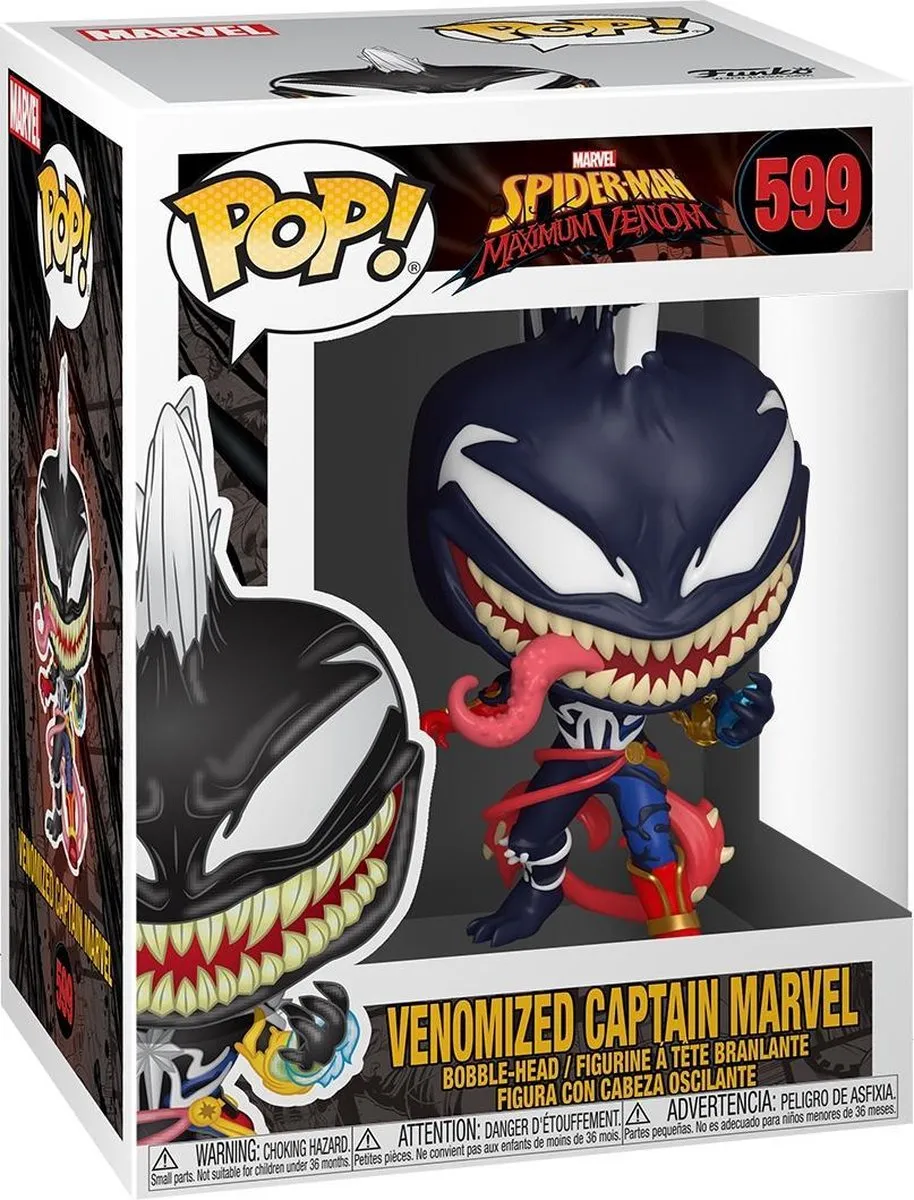 Funko Pop! Marvel Max Venom Captain Marvel 46456 - Multi