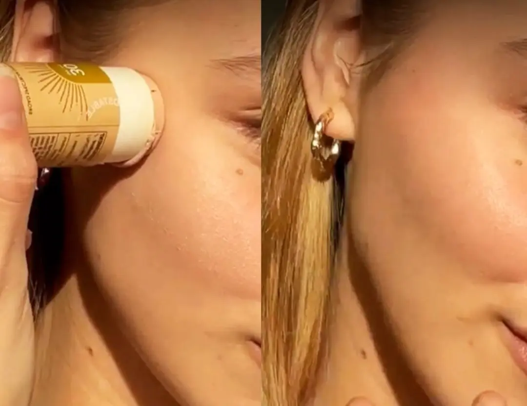 Attitude Sunly Tinted Face Stick Mineral Sunscreen SPF30 20g