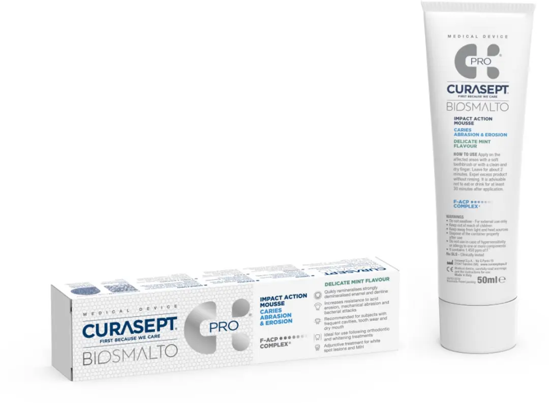 Curasept Biosmalto Mousse Cariës 50ml