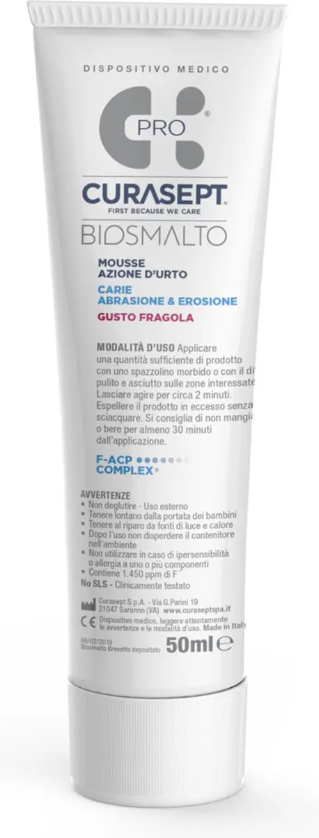 Curasept Biosmalto Mousse Cariës 50ml