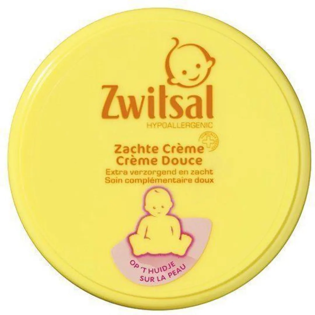 Zwitsal Zachte Crème Pot 200ml - 6 Stuks