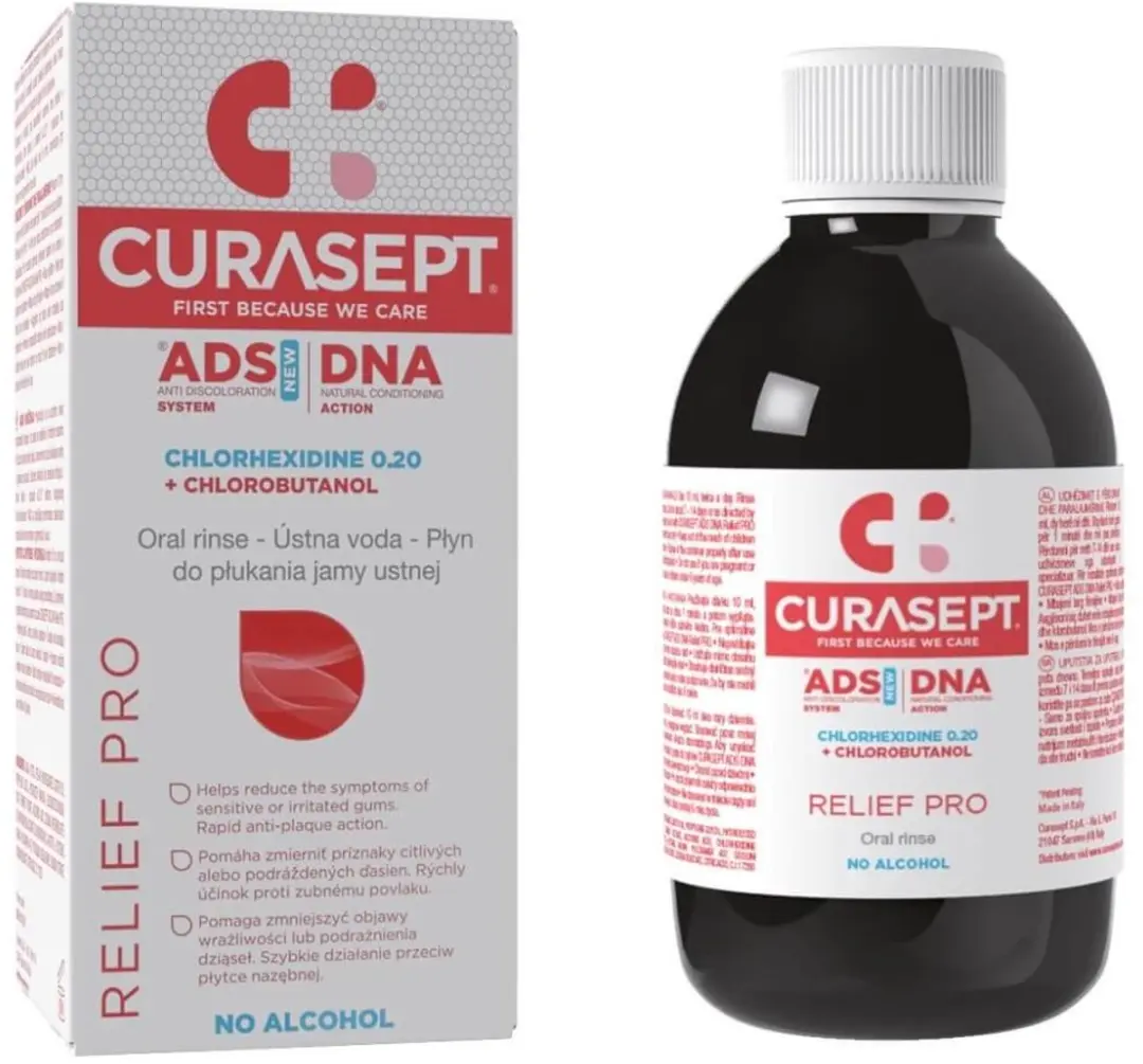 Curasept ADS DNA Relief Pro Mondspoelmiddel 200ml