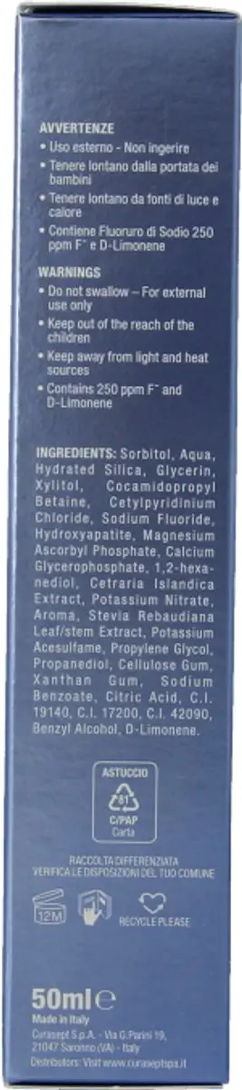 Curasept Daycare Protection Booster Tandpasta Junior 50ml - Bubble Gum