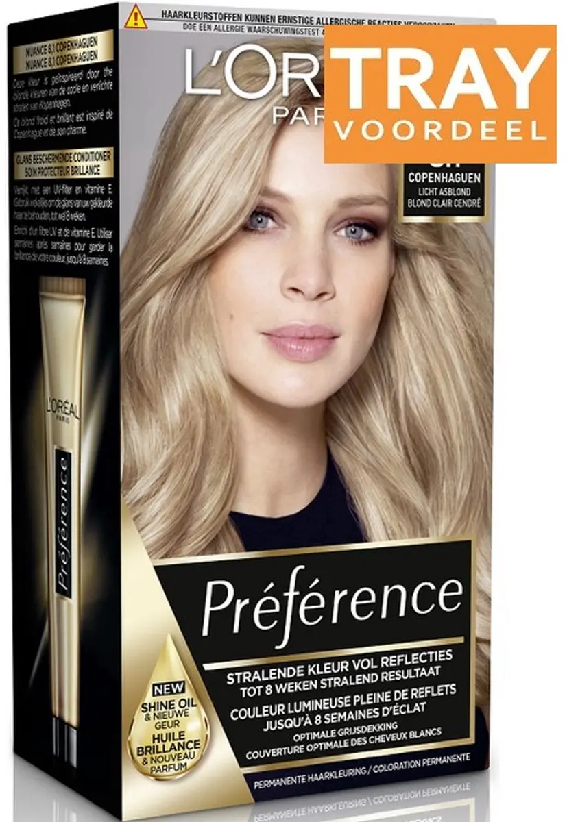 L'Oréal Paris Preference 8.1 Licht ASBlond Haarverf