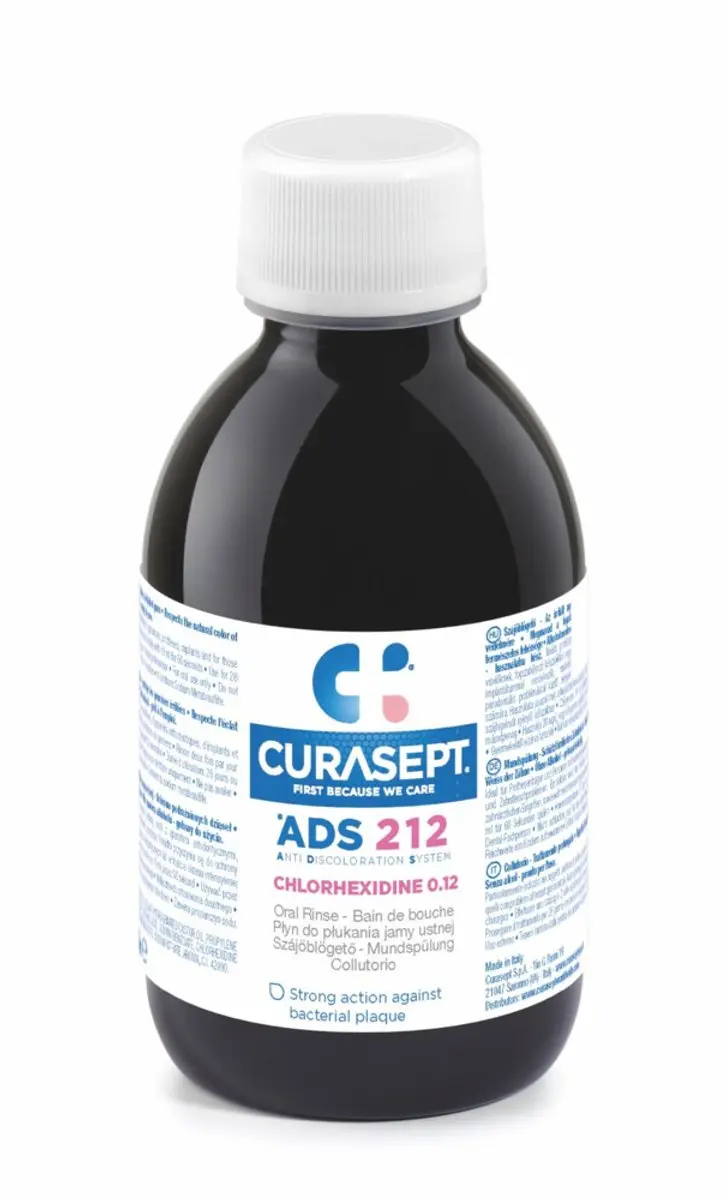 Curasept Mondspoeling 0,12% CHX 2x200ml