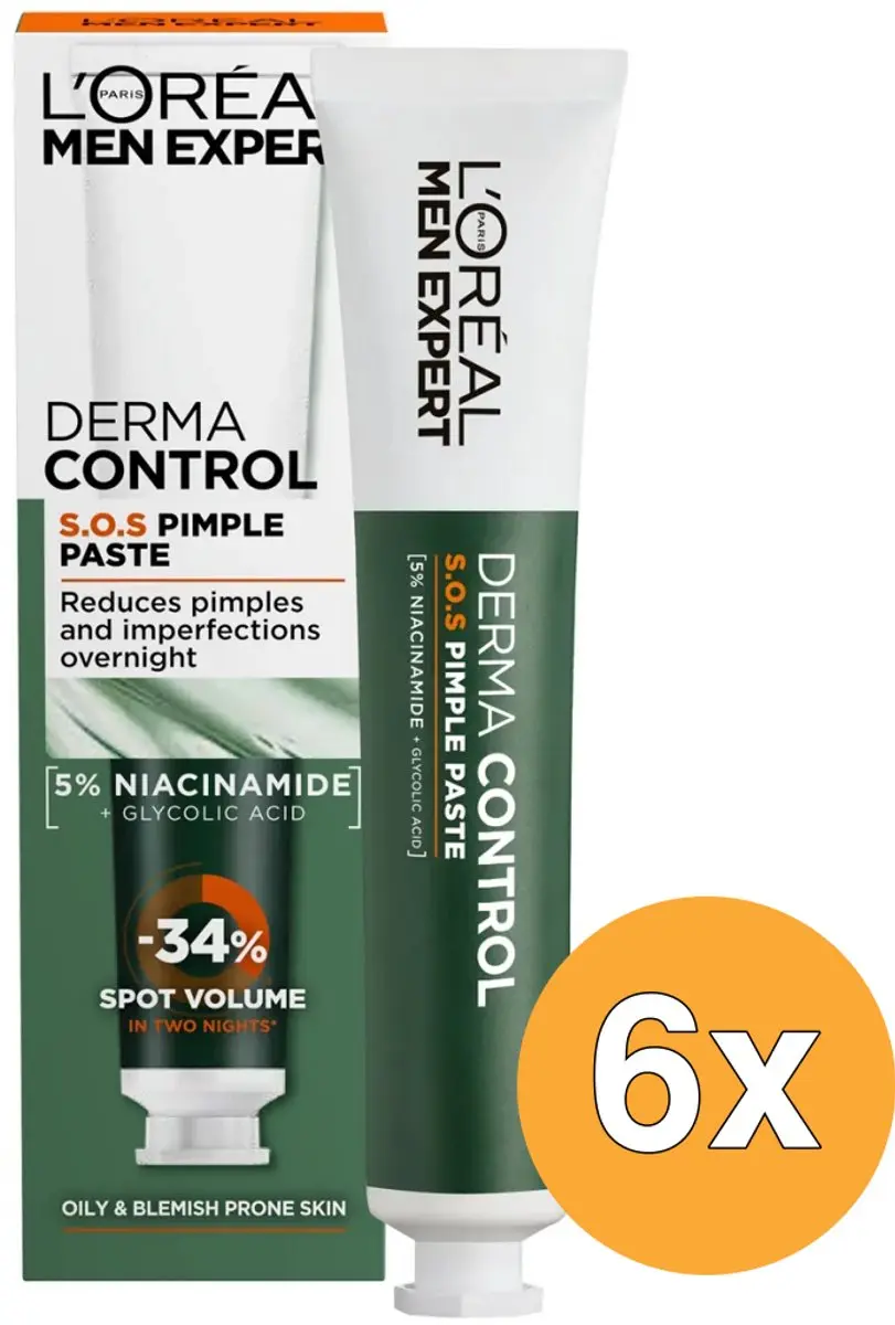 L'Oréal Paris Men Expert Derma Control S.O.S. Pimple Paste 270ml