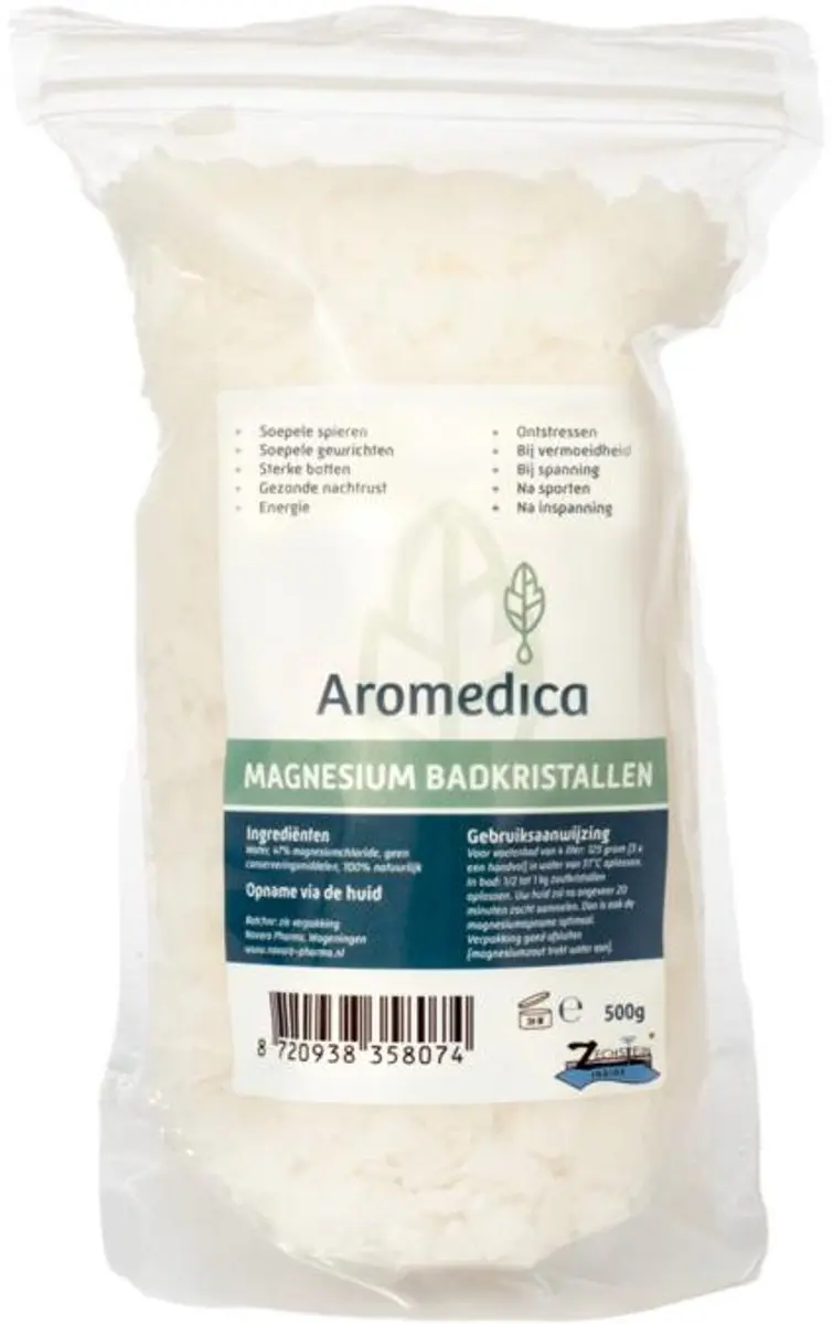Aromedica Magnesium Badkristal 500g