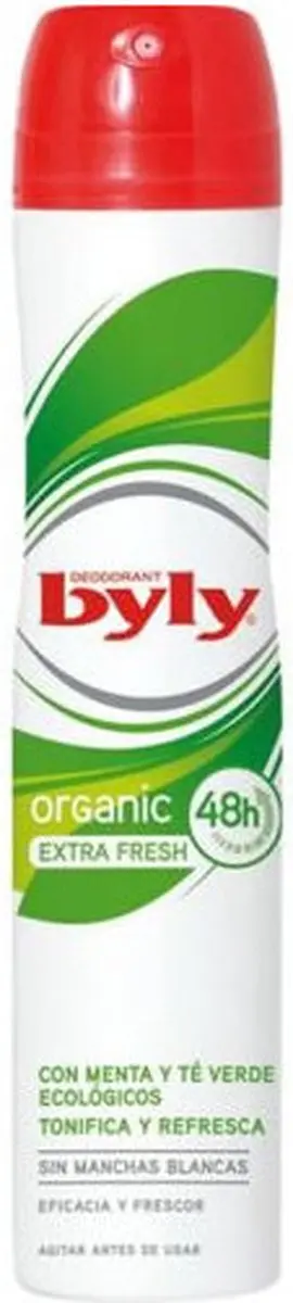 Byly Organic Deodorant Spray Extra Fresh 200ml