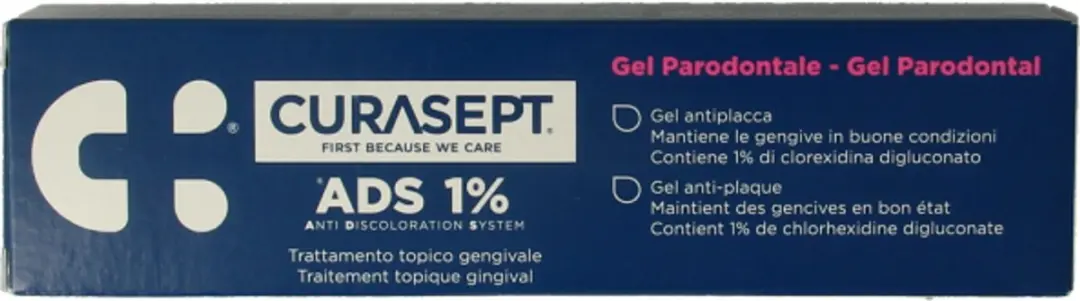 Curasept Parodontaal Gel 1% CHX 30ml
