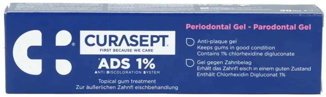 Curasept Parodontaal Gel 1% CHX 30ml