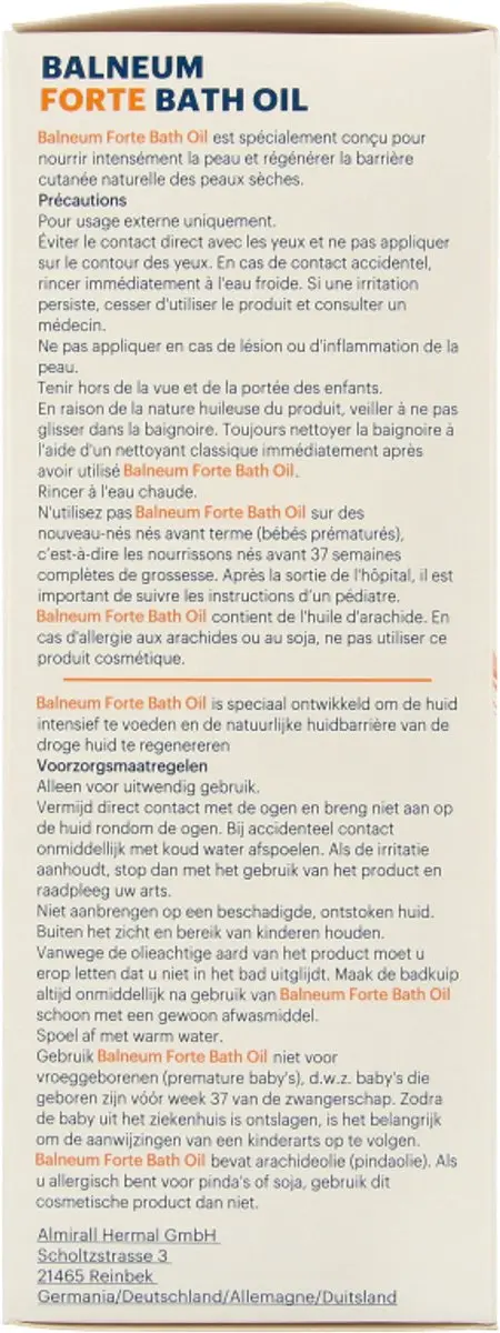 Balneum Forte Badolie 500ml