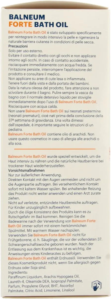 Balneum Forte Badolie 500ml