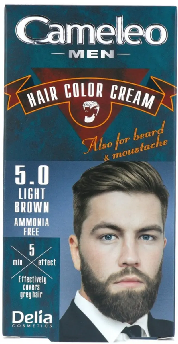 Cameleo Haarverf Men Licht Bruin 5.0 - 30ml