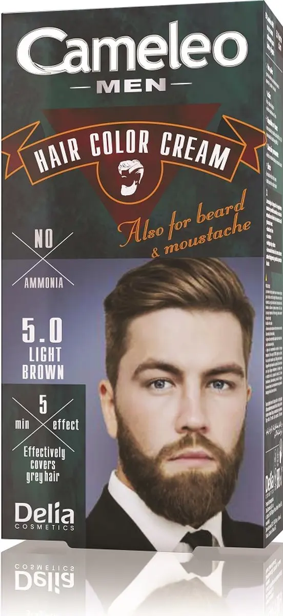Cameleo Haarverf Men Licht Bruin 5.0