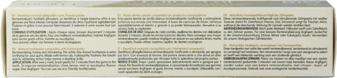 Argiletz Citroen Tandpasta 75ml