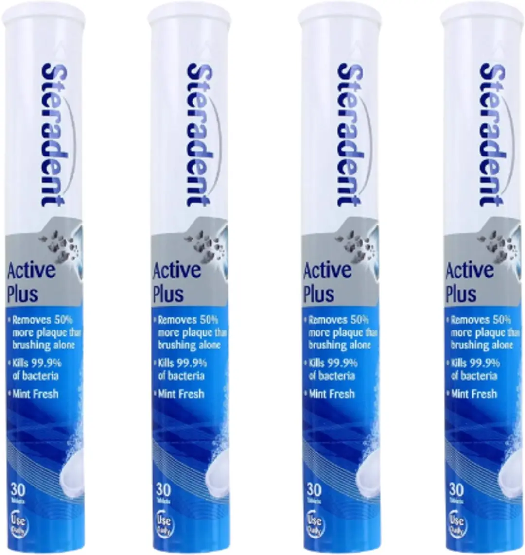 Steradent Active Plus Reinigingstabletten